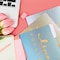 Better Office Products Decorative File Folders, 12 Designs, 9.5 x 11.5in. 1/3 Cut Tab, Gold Foil Positive Thoughts, 12PK 80015 - alternate 2